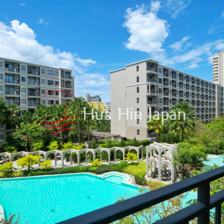 1 Bedroom Unit At La Casita Condo swimming pool and garden area