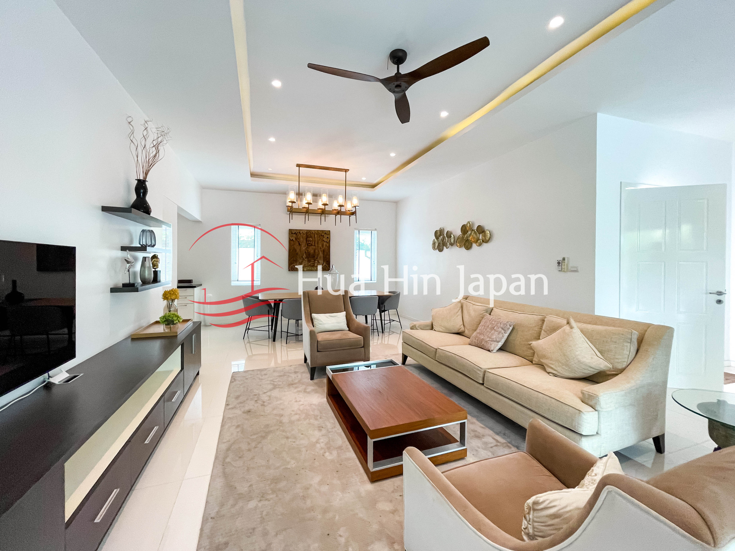 3-Bed Freehold Pool Villa For Sale in Aria Hua Hin, Thap Tai - Hua Hin - photo 6