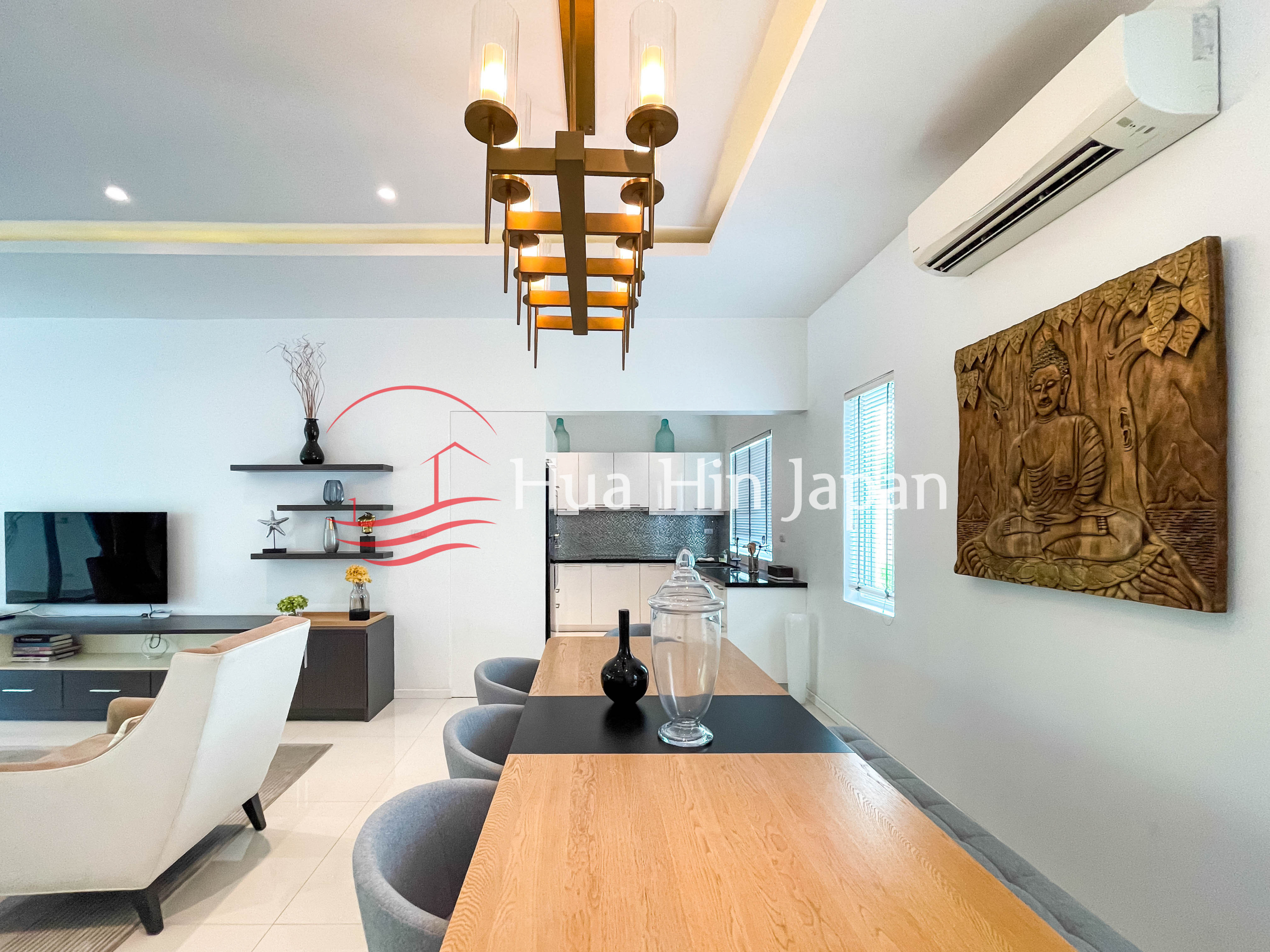 3-Bed Freehold Pool Villa For Sale in Aria Hua Hin, Thap Tai - Hua Hin - photo 4
