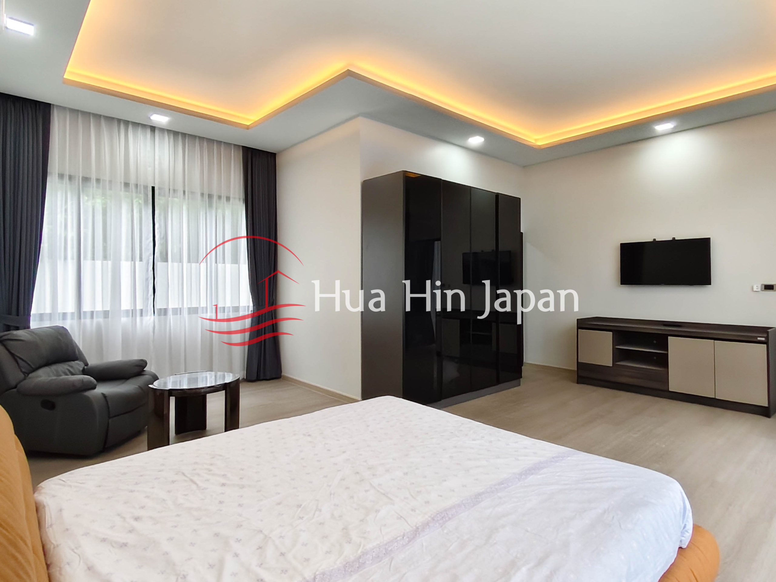 Brand New - Luxury 4 Bed Room Pool Villa bedroom area