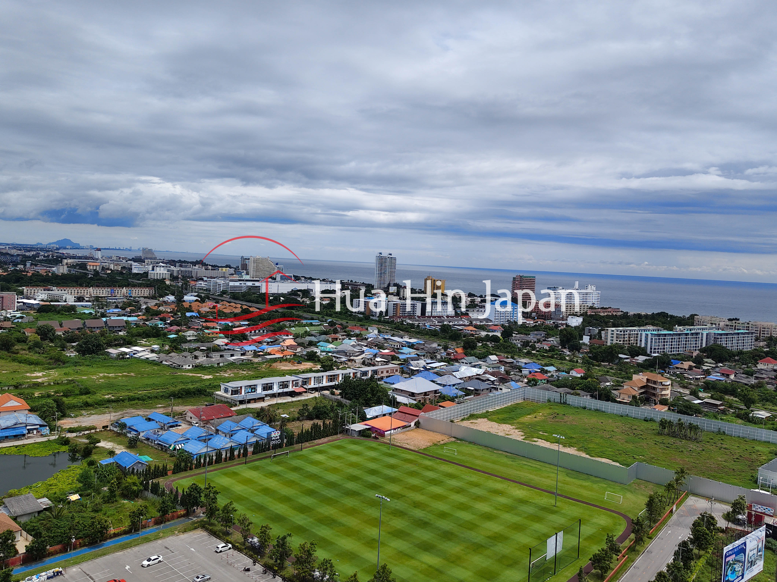 Studio room for sale at Baan Kieang Fha condominium balcony view