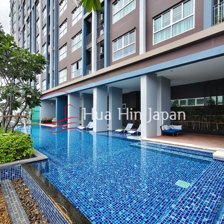 Studio room for sale at Baan Kieang Fha condominium Swimming pool area