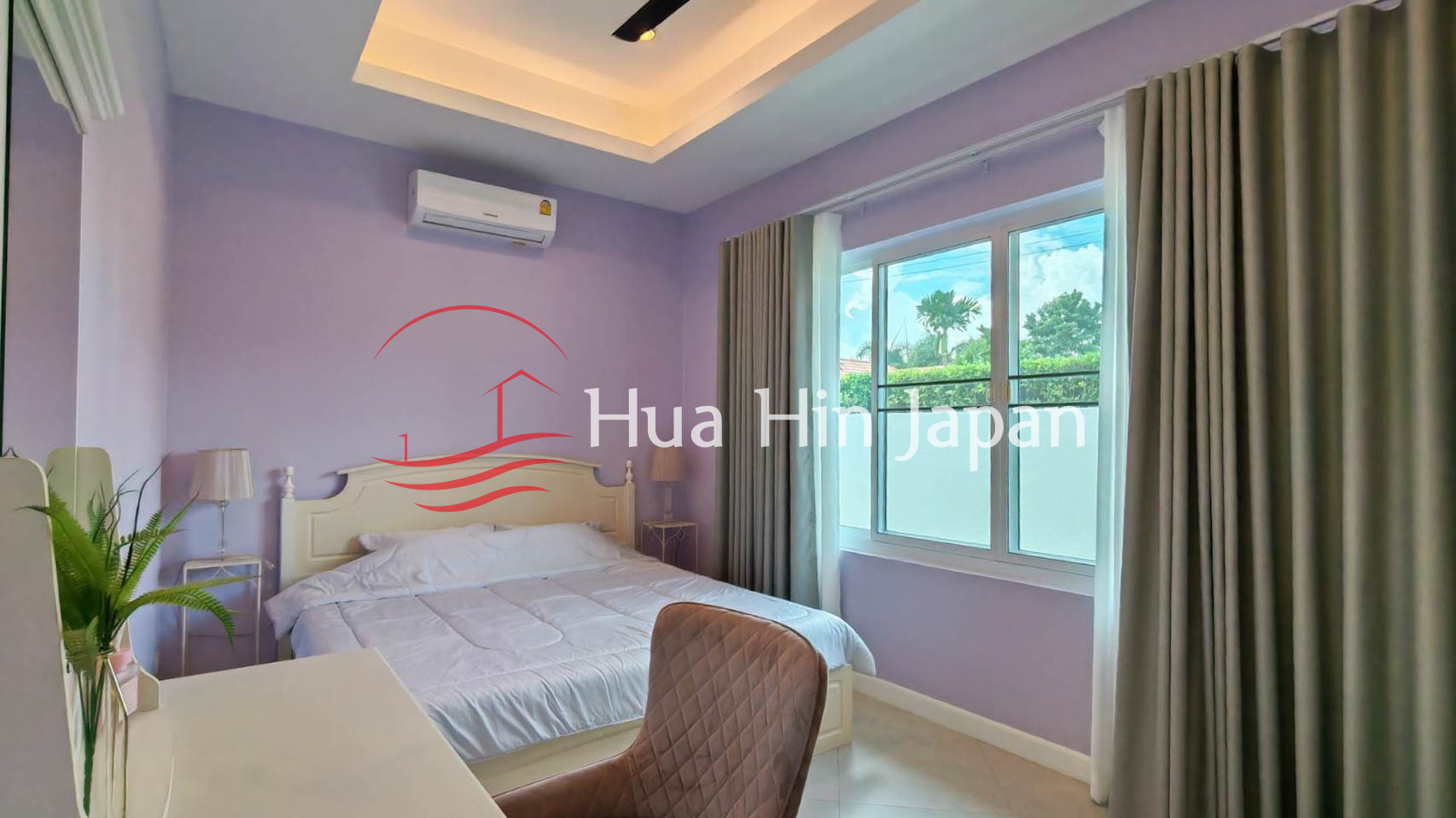 Beautiful 3 Bedroom Pool Villa bedroom area