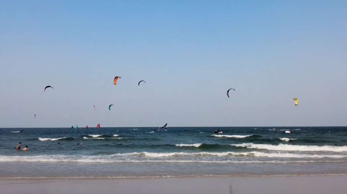 kite in huahin beach